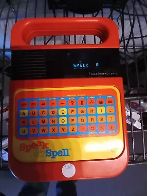 Vintage 1978 1980 Texas Instruments Speak & Spell Tested And Working • $34