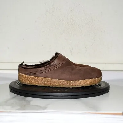 Haflinger Shearling Clog Slipper Brown Women 36 • $35