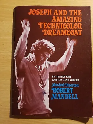 Joseph & The Amazing Technicolor Dreamcoat Haymarket Theatre Leicester 1978 • £0.99