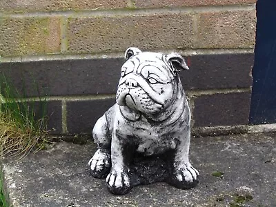 British Bulldog (Concrete Garden Ornament) • £14