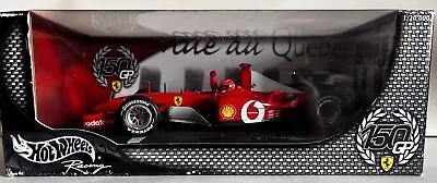 Hot Wheels 1.18 Scale 150 GP Wins Canadian GP Schumacher Ferrari • $62.25