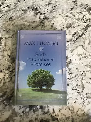 Max Lucado ‘ God’s Inspirational Promise’ New hard Copy Blue • $8.25