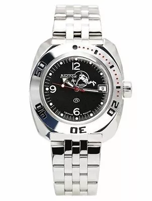 Vostok Amphibian Diver Automatic Watch SCUBA DUDE 710634 USA SELLER • $109.95