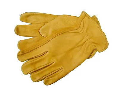 Tuff Mate PL1499XXL Deerskin Work Gloves With Poly Liner. Men's XXL • $32.99