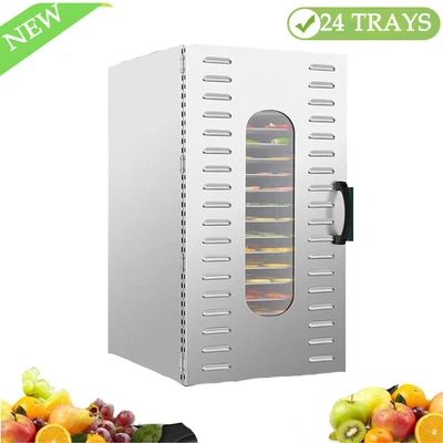 $349.99 • Buy Electric 20 Tray Food Dehydrator BPA-Free Fruit Meat Jerky Dryer Stainless Steel