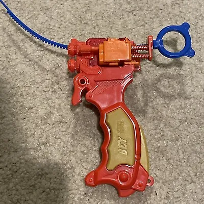 Beyblade Red Bey Support Shooter Grip Gun Launcher With Ripcord • $59.99