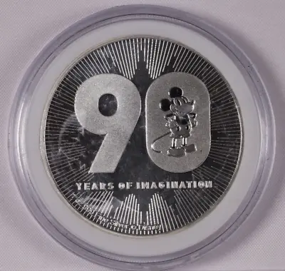Niue 2 Dollars 2018 Mickey Mouse 90 Years Disney 999 Silver 1 Oz Bullion Rare • $49