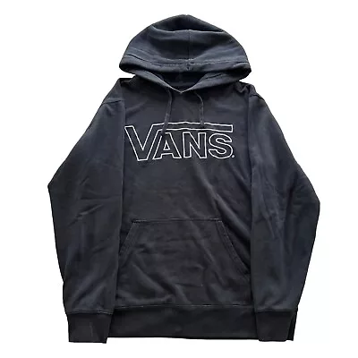 Vans Off The Wall Logo Hoodie Embroidered Graphic Grunge Skater Men's Size Med • $25