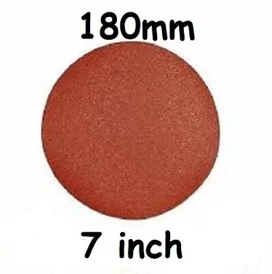 £8.99 • Buy 180mm  - 7 Inch - Sanding Discs Sandpaper Pads 40 - 3000 GRIT Hook & Loop