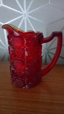 Cramberry Glass Jug • £10