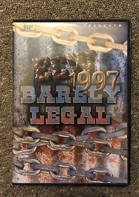 ECW Barely Legal 1997  DVD  Region Free  U.S. • £21.99