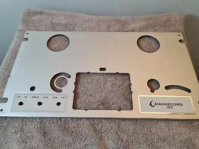 Magnecord 1021 (1024?) Parts: Faceplate Upper • $39.99