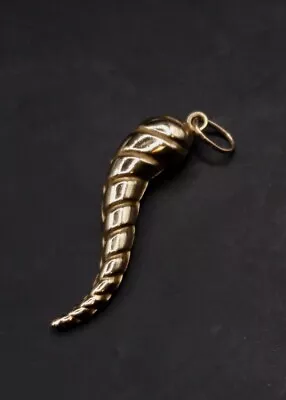 £50 • Buy 9ct Gold Horn Of Plenty Fertility Pendant. Free UK P&P. Hallmarked 9kt.