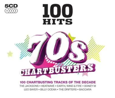 Various Artists : 100 Hits: 70s Chartbusters CD Box Set 5 Discs (2016) • £3.48