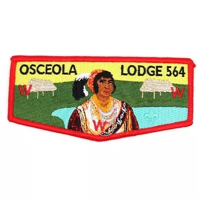 Osceola Lodge 564 Flap Southwest Florida Council Patch Boy Scouts BSA OA FL • $75