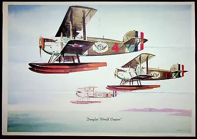 Douglas World Cruiser Aviation Color Print 15x11 R. G. Smith • $9.95