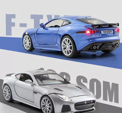 Collection Diecast Cars Jaguar F-Type Vehicle 1:32 Scale Model Toy Car ABS Gifts • £17.15