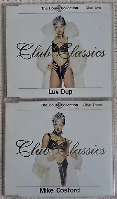 THE HOUSE COLLECTION Club Classics Disc 2 & 3 CDs Luv Dub & Mike Cosford • £30.84