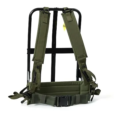 MT Military Alice Pack Frame (Kidney Pad Waist Belt & Shoulder Strap) Olive Drab • $69.99