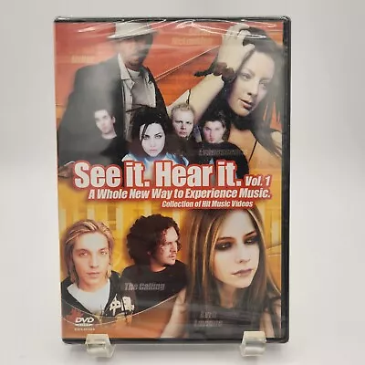 See It. Hear It. Vol. 1: DVD Music Videos Avril Lavigne Usher Outkast More NEW! • $3.95