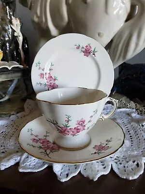 Vintage  Oakley    English Bone China Tea Trio • $15