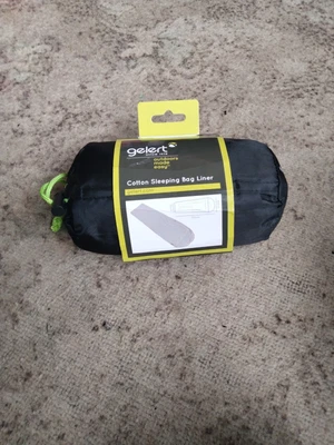 £8 • Buy Celery Cotton Sleeping Bag Liner