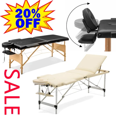 £79.10 • Buy Massage Table Bed Portable Beauty Couch Professional Folding Lightweight Salon