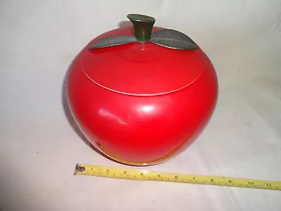 APPLE Pot Antique Vintage Mid Century Modern Retro Atomic Starburst 50 60 70 80 • $5