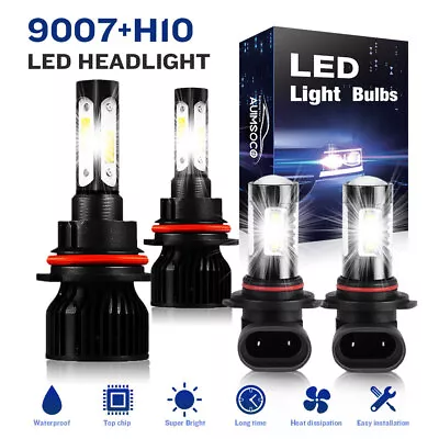 For Ford Ranger 2001-2011 LED Headlights High Low Beam Fog Lights Bulbs Kit 4Pcs • $49.99