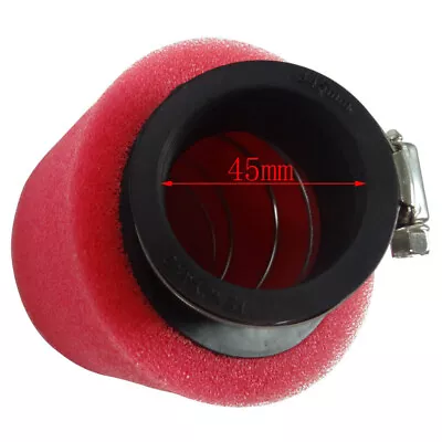 45mm Air Filter Foam Cleaner For 125cc 150cc CRF KLX ATV Pit Dirt Bike GO Kart • $12.56