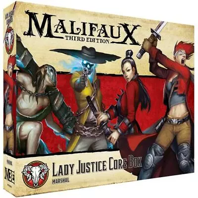 Malifaux Third Edition Guild Lady Justice Core Box WYR23104 • $44.63