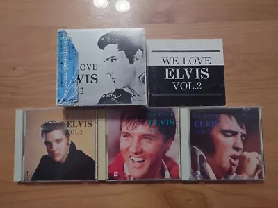 Elvis Presley We Love Elvis Vol.2 3CD Case With Cover Damaged • $67