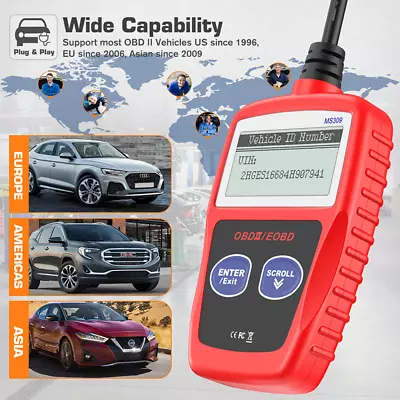 Obd2 Scanner Obd Code Reader Car Check Engine Fault Diagnostic Tool Automotive • $19.99