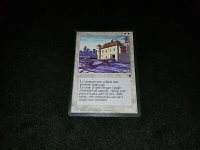 MTG 1x Legends White Rare HP Italian FBB Moat - Reserved List - See Description • $699.50