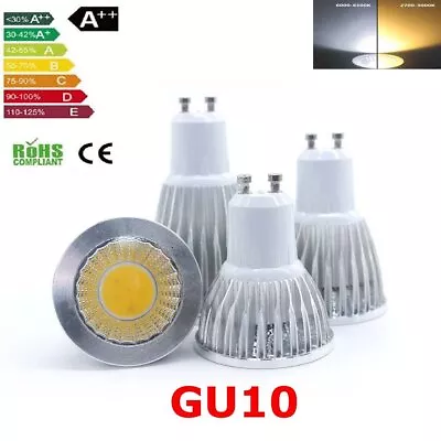 6W 9W 15W GU10 LED Light Bulbs Spotlight Warm /Cool White COB Lamp Downlight • $16.24