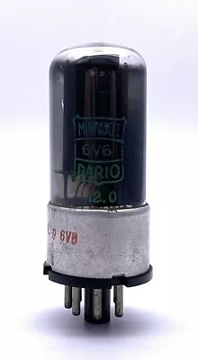 Rare Miniwatt Dario 6V6GT Metal Base Valve Tube NOS (V28) • £100