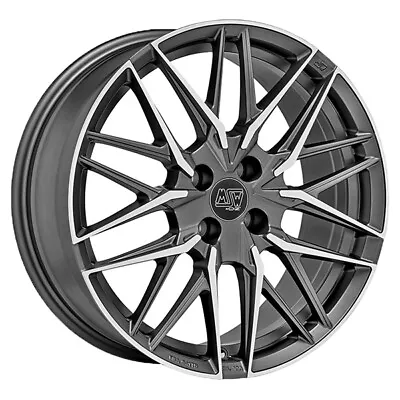 Alloy Wheel Msw Msw 50-4 For Fiat Abarth 124 Spider 7.5x18 4x100 Matt Gun M N44 • $678.70