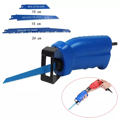 Electric Drill Cordless Cutter Portable Reciprocating Saw Converting Adapter USA • $14.25