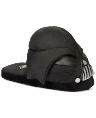 Bioworld Star Wars Men's Darth Vader Black Plush Slippers - Sz L (10-11) - NWT • $23.95