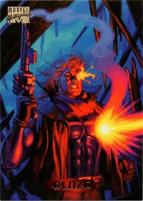 1994 Fleer Marvel Masterpieces Blaze #13 Near Mint DNA GAMES • $0.99