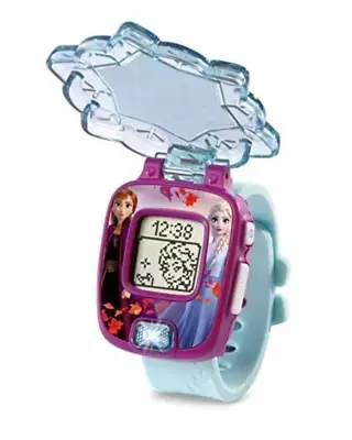 Vtech Disney Frozen 2 Anna & Elsa Digital Childs Watch Spanish Version Age 3-7 • $14.51