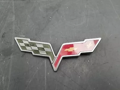 2006 Chevy Corvette C6 Z06 Front Bumper Bowtie Emblem #9896 VV9 • $24.99