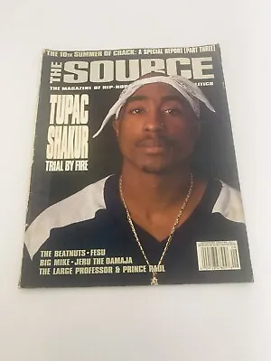 $99.99 • Buy The Source Magazine September 1994 Tupac Shakur ( Cover ) VERY RARE