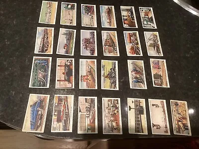 WD & HO WILLS: Full Set 50 Cigarette Cards 1938 Railway Equipment • £8.50