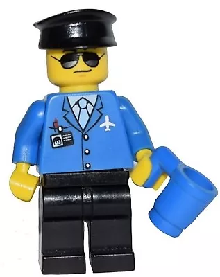 ☀️NEW LEGO City & Town Airplane Crew Minifigure 7894 Minifig Airport Pilot Air • $170.95