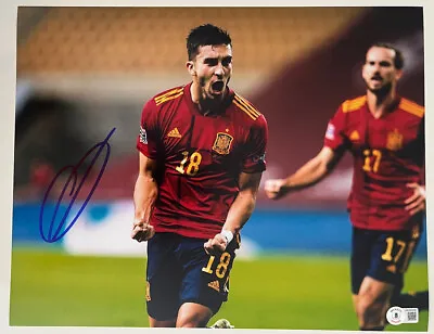 £144.19 • Buy Ferran Torres Signed Spain 11x14 Photo Bas Beckett 2