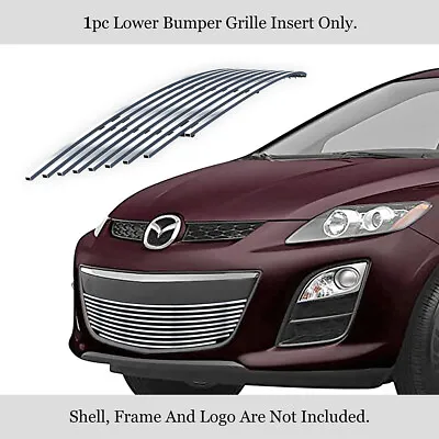 Fits 2010-2012 Mazda CX-7 Bumper Stainless Chrome Billet Grille Insert • $60.99