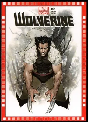 2013 UD Marvel Now!  CUTTING EDGE VARIANT COVER  Card #127-OC...WOLVERINE #1 • $4