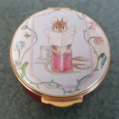 $36.68 • Buy Crummles Exclusive Royal Doulton Beatrix Potter Tailor Of Gloucester Enamel Box