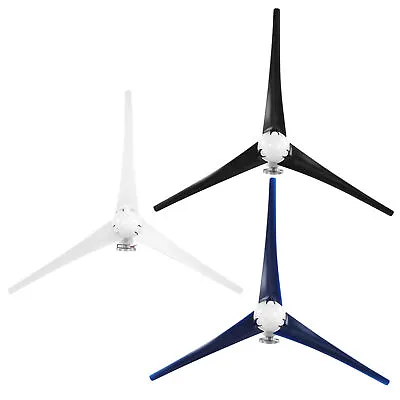 800W Small Wind Generator Kit 3 Blades Power Turbines Parts For Marine Home • £229.52